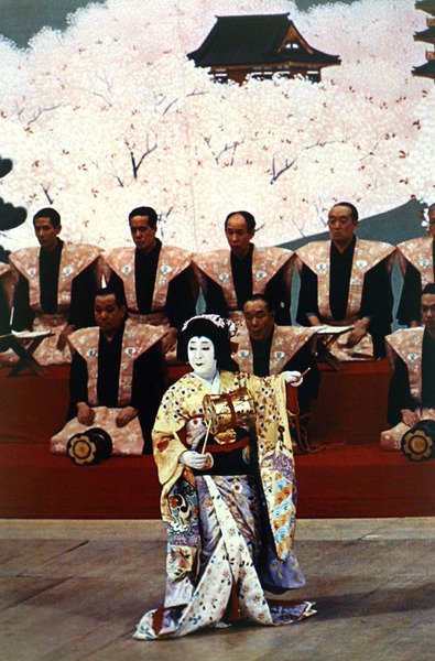 Japans Kabuki-toneelstuk (foto) door Photographer Japanese