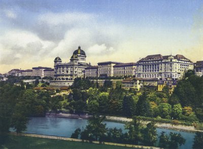 Bern, Federaal Paleis (foto) door Photographer Swiss