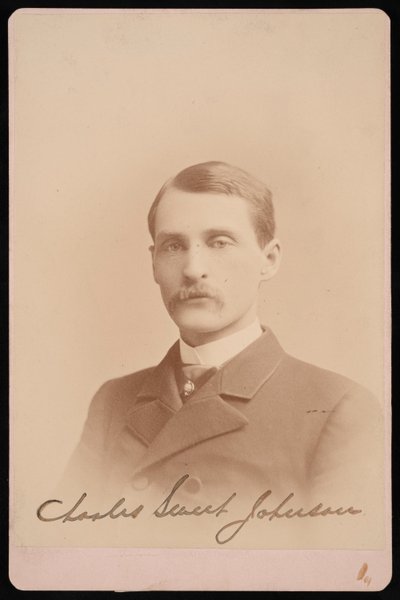 Portret van Charles Sweet Johnson, 1870-1871 door Photographic Art Company