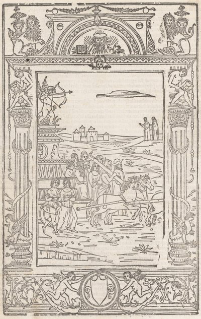 Opera..Triumphi, Soneti, & Canzone.., 15 februari 1508 door Pico Master