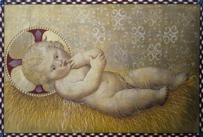 Baby Jezus door Pier Francesco Fiorentino