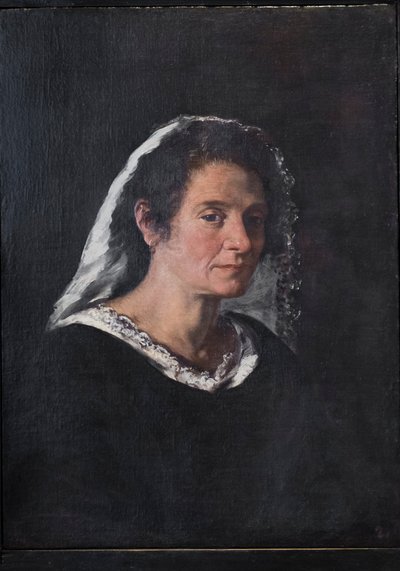 Portret van een vrouw door Pier Francesco Mola