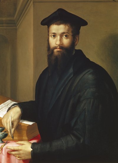 Portret van kardinaal Giovanni Salviati door Pier Francesco di Jacopo Foschi