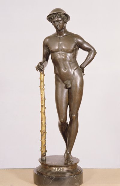 Mercurius (brons) door Pier Jacopo Alari Bonacolsi