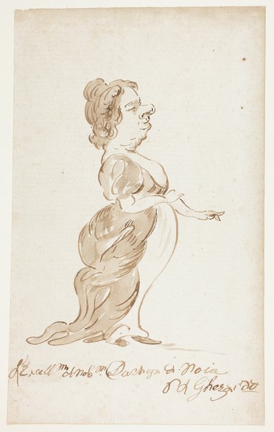 De hertogin van Noia door Pier Leone Ghezzi