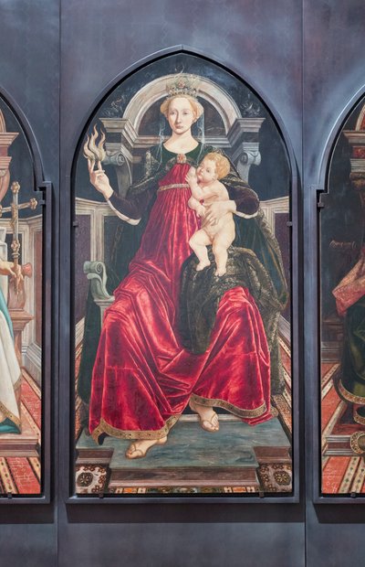 Liefdadigheid door Piero del Pollaiolo