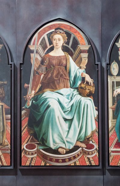Gerechtigheid door Piero del Pollaiolo