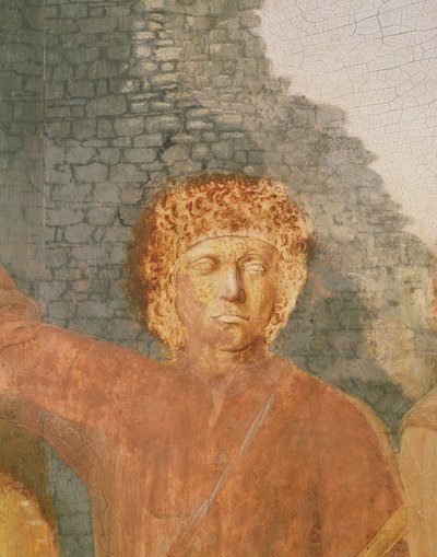 Geboorte van Christus (detail) door Piero della Francesca