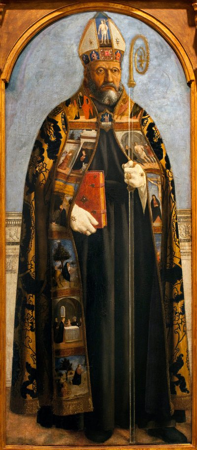 Sint Augustinus door Piero della Francesca