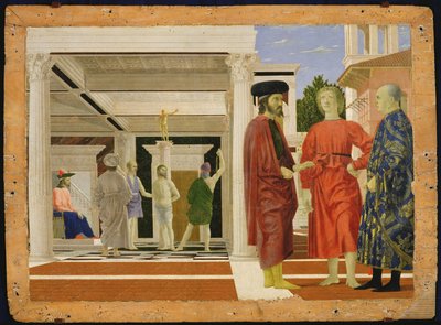 De Geseling van Christus, ca. 1463-4 door Piero della Francesca