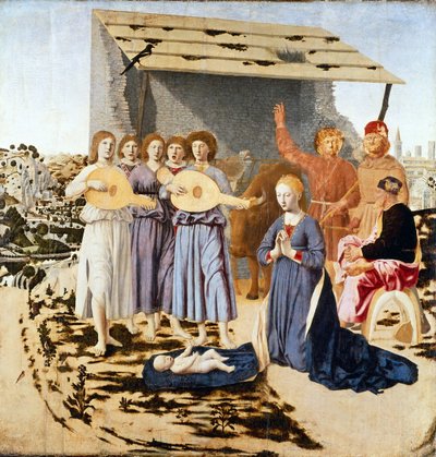 De Geboorte door Piero della Francesca