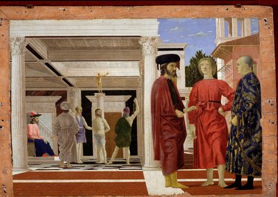 De geseling van Christus door Piero della Francesca