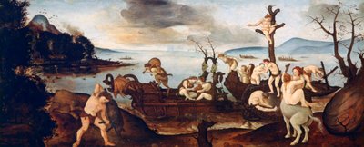 De terugkeer van de jacht, 1505-1507 door Piero di Cosimo