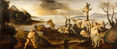 De terugkeer van de jacht, ca. 1505-7 door Piero di Cosimo