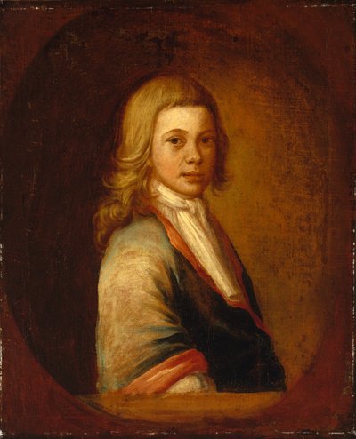 Portret van een jongen door Pierpont Limner