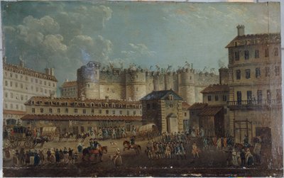 Sloop van de Bastille, 17 juli door Pierre Antoine Demachy