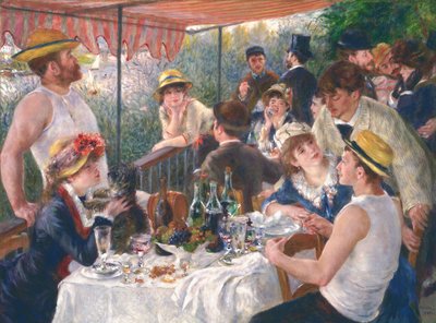 Lunch van de roeiers door Pierre-Auguste Renoir