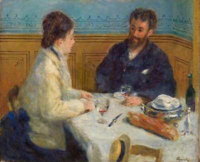 Lunch door Pierre-Auguste Renoir
