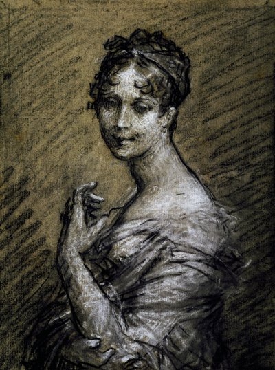 Portret van Josephine Bonaparte en Josephine de Beauharnais (Les Trois-Ilets) door Pierre Paul Prud