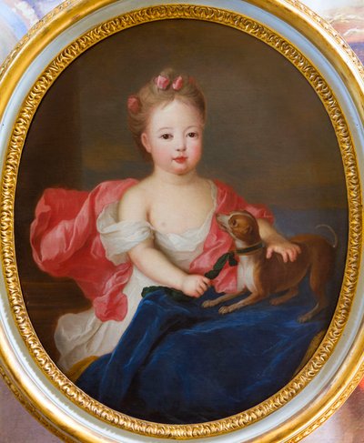 Portret van prinses van Lotharingen door Pierre (attr. to) Gobert