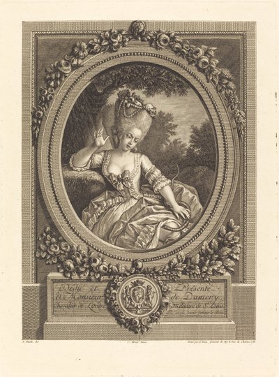 Het gevaar van de bosjes door Pierre Adrien Le Beau after Nicolas Tanché