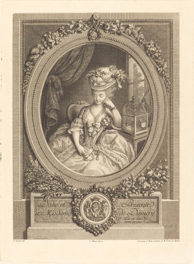 De Ontluikende Verlangens door Pierre Adrien Le Beau after Nicolas Tanché