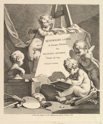 Frontispice door Pierre Alexandre Aveline