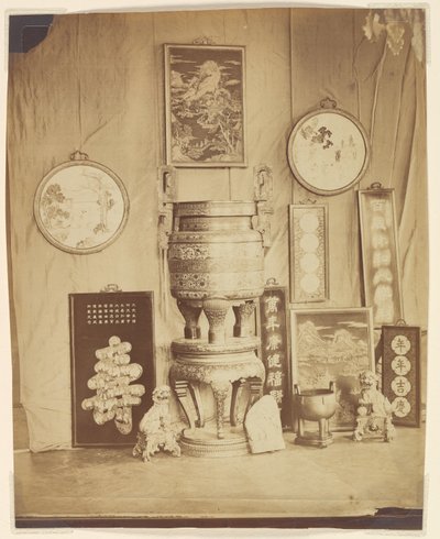 Kunstvoorwerpen uit de Zomerpaleizen, Beijing, 1861-63 door Pierre Ambroise Richebourg