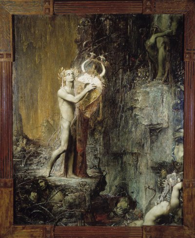 Orphee aux Hell Illustratie voor de opera 