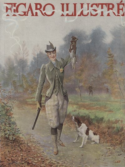Omslag van Le Figaro Illustre, november 1891 door Pierre Andre after Brouillet