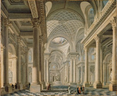 Interieur van de L