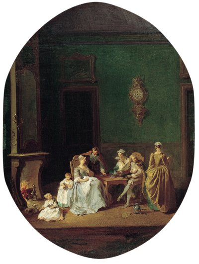 Winter Uit de serie De Vier Seizoenen door Pierre Antoine Quillard