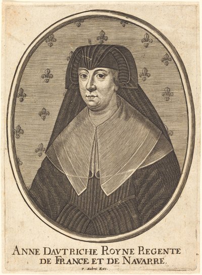 Anna van Oostenrijk door Pierre Aubry