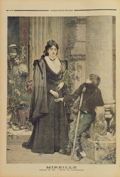 Mireille, uit de geïllustreerde bijlage van 