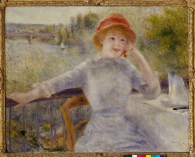 Alphonsine Fournaise door Pierre Auguste Renoir