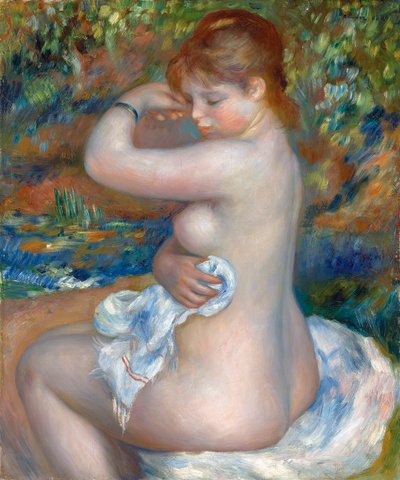 Baigneuse, 1888 door Pierre Auguste Renoir