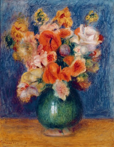 Boeket door Pierre Auguste Renoir