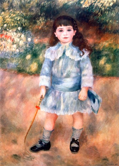 Jongen met een Zweep, 1885 door Pierre Auguste Renoir