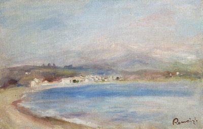 Cros de Cagnes, Mer, Montagnes, ca. 1910 door Pierre Auguste Renoir