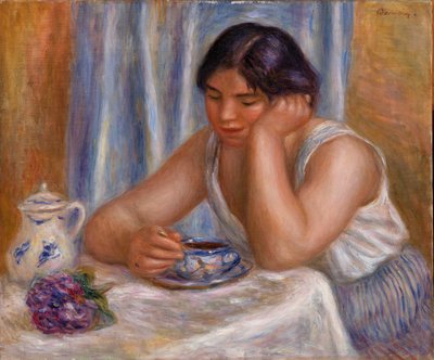 Kopje Chocolade door Pierre Auguste Renoir