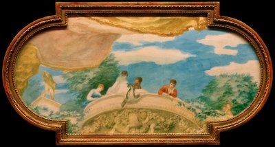Ontwerp voor een plafondschildering door Pierre Auguste Renoir