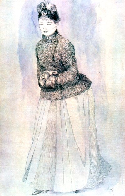 Vrouwelijk figuur, 20e eeuw door Pierre Auguste Renoir