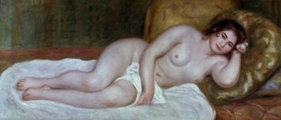 Naakte liggende vrouw door Pierre Auguste Renoir
