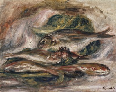 Vis, c.1919 door Pierre Auguste Renoir