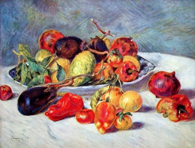 Vruchten van de Midi door Pierre Auguste Renoir