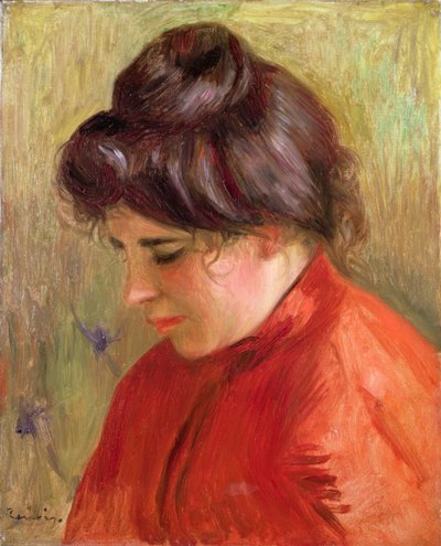Gabrielle door Pierre Auguste Renoir
