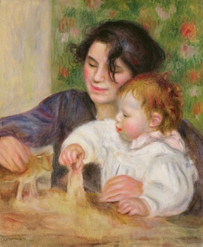 Gabrielle en Jean door Pierre Auguste Renoir