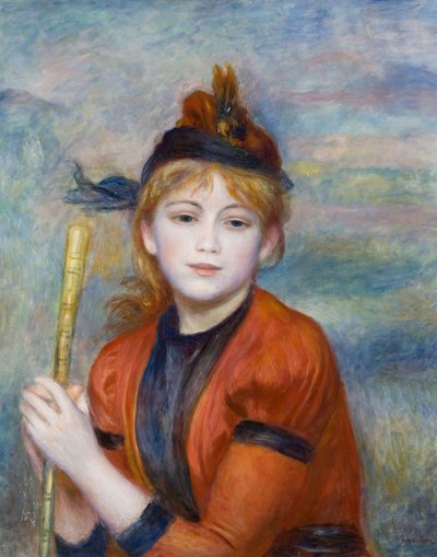 De Excursionist door Pierre Auguste Renoir