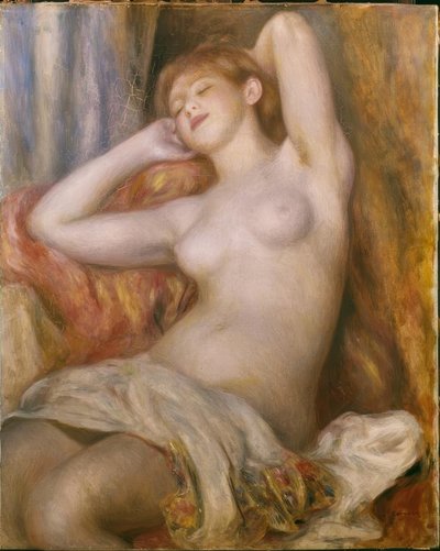 De Slapende door Pierre Auguste Renoir
