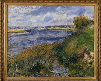 De Seine bij Champrosay door Pierre Auguste Renoir